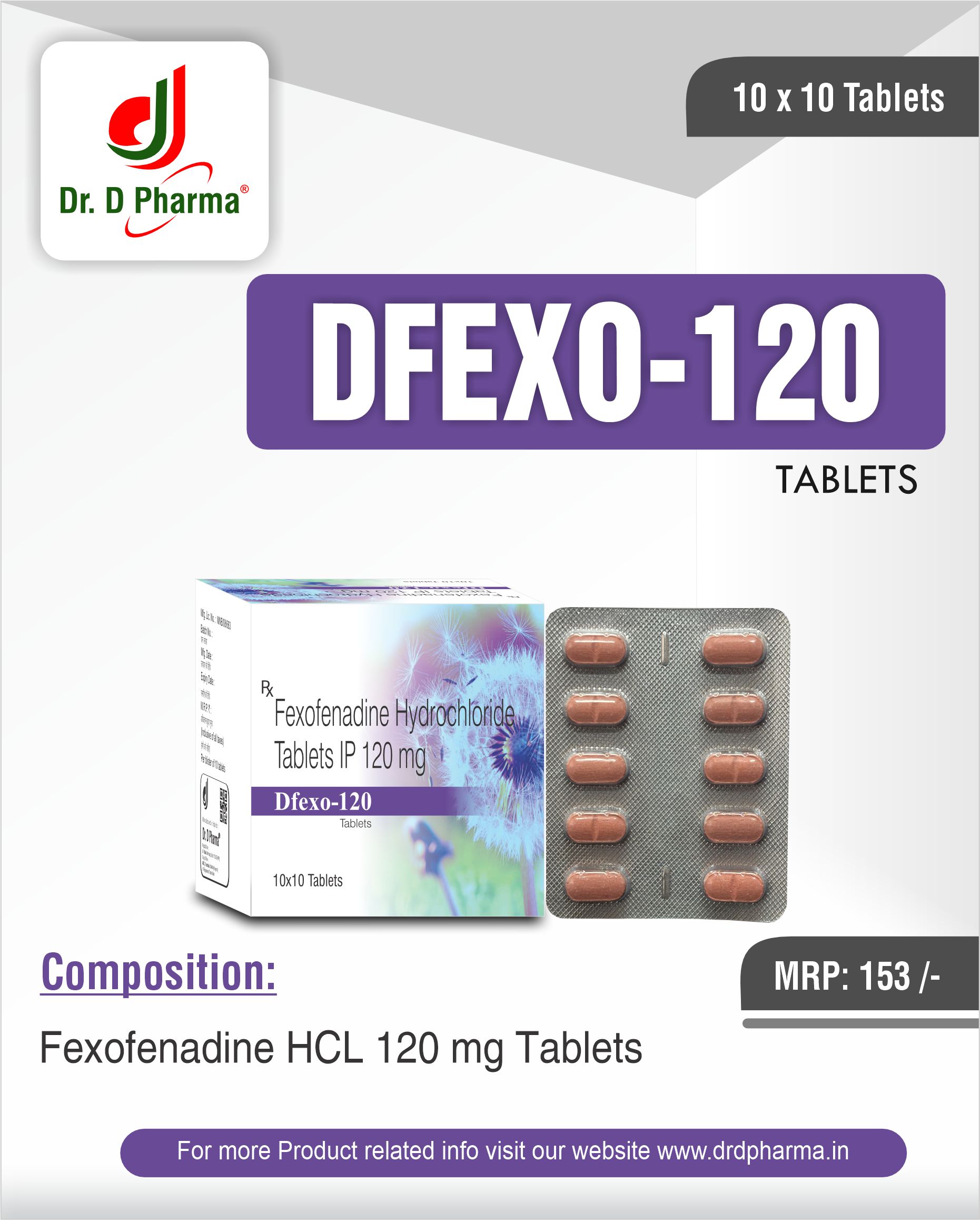 DFEXO-120 Tablets